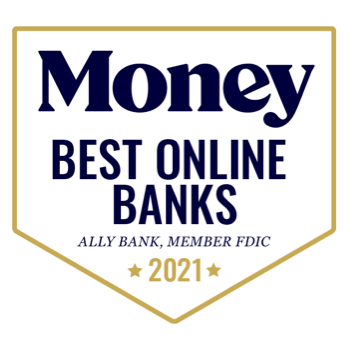 Money Magazine 2021 Best Online Banks award logo