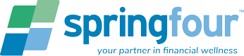 Logo. Springfour. Your partner in financial wellness