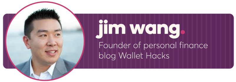Headshot of Jim Wang, founder of personal finance blog Wallet Hacks.