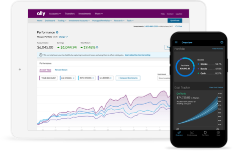 can you sweep ally invest cash in ally savings