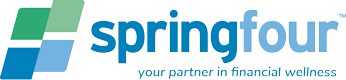 Logo. Springfour. Your partner in financial wellness