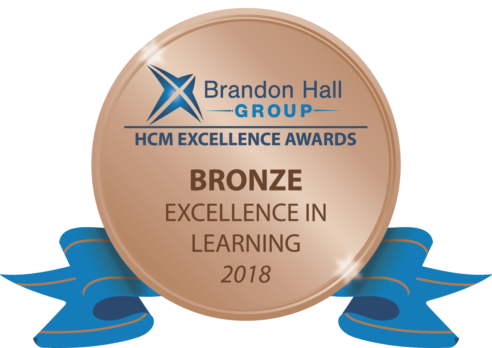 Brandon Hall Group HCM Excellence Awards Bronze Excellence in Learning 2018