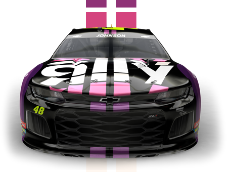 Jimmie Johnson’s #48 race car