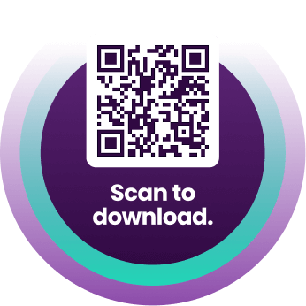 QR code to download Ally mobile app