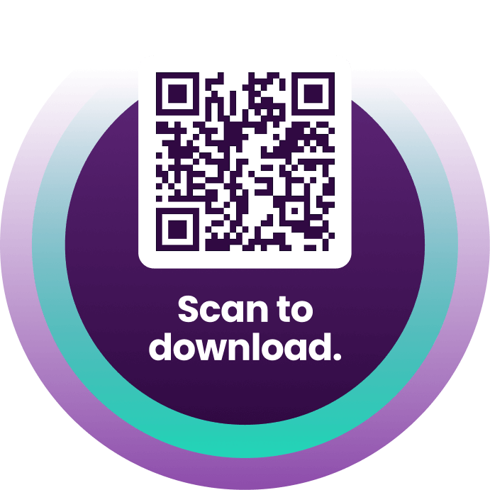 Scan to download the Ally app.