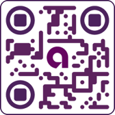 QR Code to download the Ally mobile app