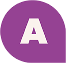 the capital letter A