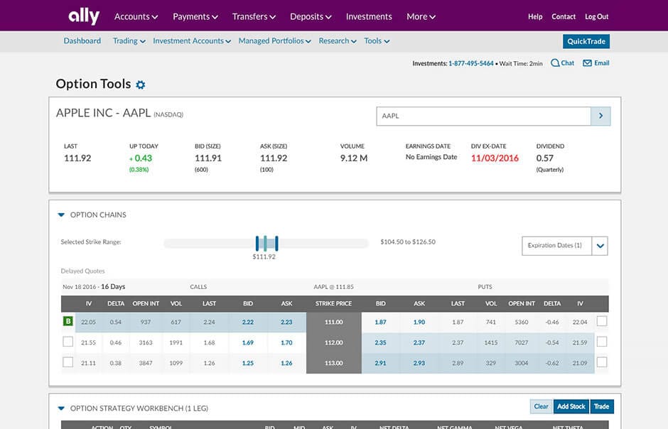 Tradeking Charts