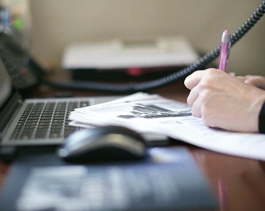 Signing documents
